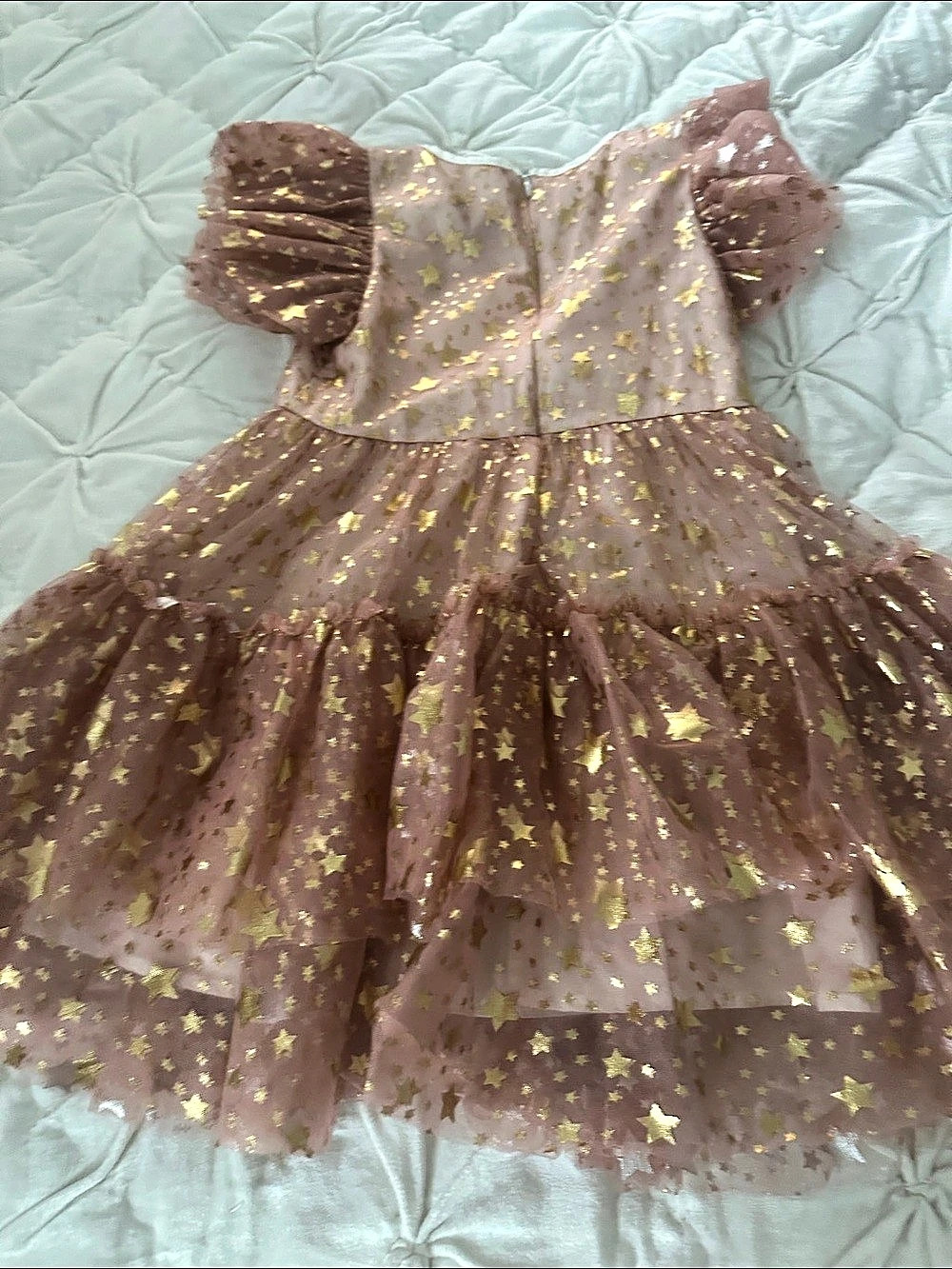 Lola & the Boys Girls 5T Star Tulle Party Dress Like New
